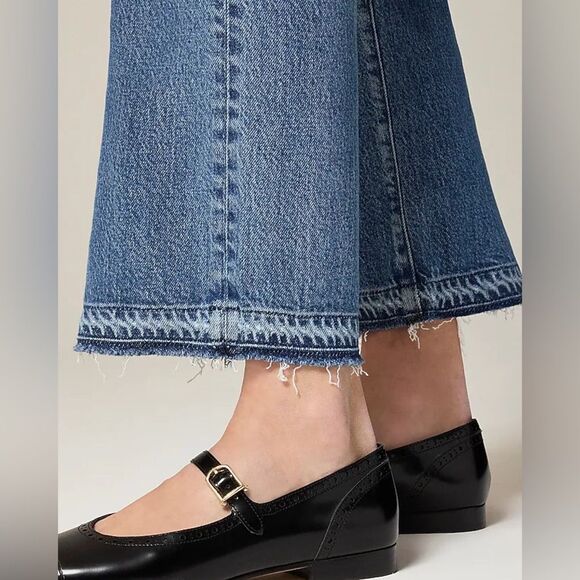 NWT J CREW High-rise kickout jean in Rose Lark Wash - Picture 3 of 7